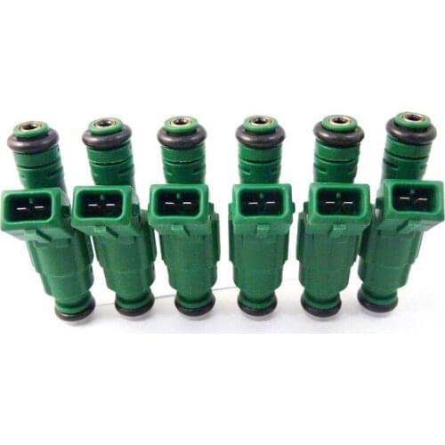 Deleen 6x High impedance Fuel Injector 0280155968 / FJ878 For BMW Car Accessories