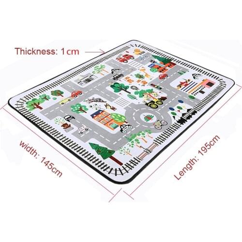 Soft Baby Crawling Mat Child Play Mats Warm Rug Living Room Carpet
