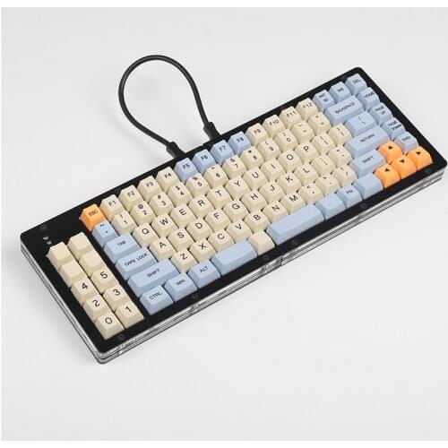 Two-hand Split Mechanical Keyboard Split Keyboard Ergonomic Keyboard 75% Left and Right Hand Keyboard Customization