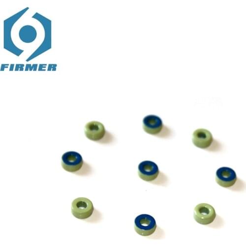 Ferrite Cores 50PCS 7.8*3.84*3.25 mm Toroid Core Ferrite Chokes Ring Iron Powder Inductor Ferrite Rings Light Green Blue