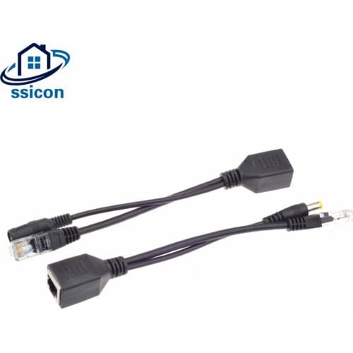 POE Cable Passive Power Over Ethernet Adapter Cable POE Splitter RJ45 Injector Power Supply Module 12-48v For IP Camera