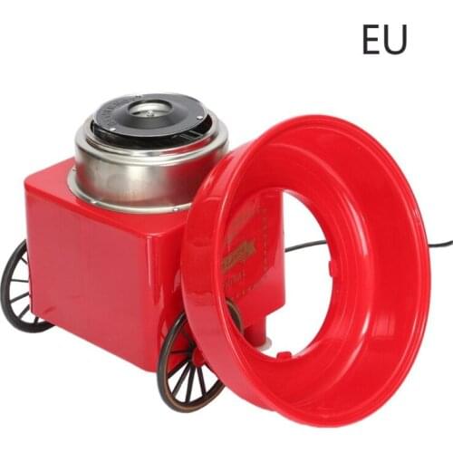 Retro Carriage Cotton Candy Machine Fashion Mini Candy Floss Maker Home Use Countertop Electric Nostalgia Children Trolley D0AB