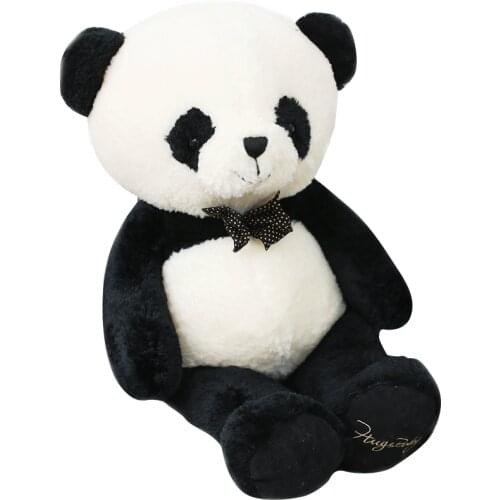 Dorimytrader cuddly soft animal panda plush doll big stuffed animals toy pillow gift for baby 60cm 80cm DY61973
