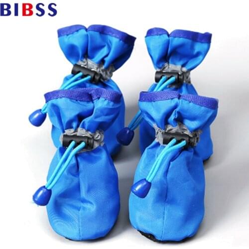 Dog Shoes Anti-slip Dog Boots Socks Reflective Waterproof Thick Winter Warm Cat Shoes for Puppy Dogs Cats Chihuahua Yorkie
