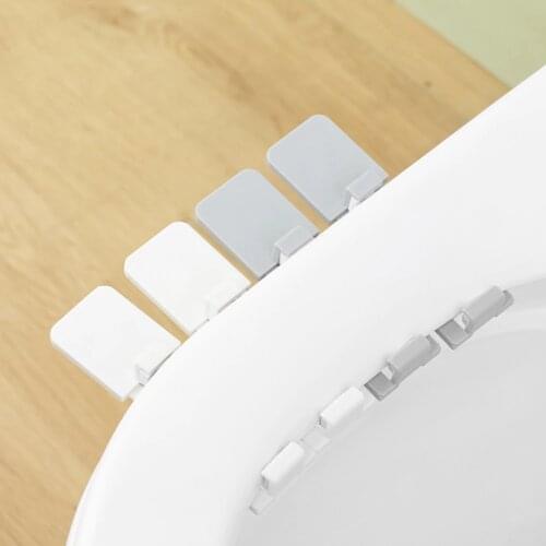 Portable Nordic Transparent Toilet Seat Lifter Toilet Lifting Device Avoid Touching Toilet Lid Handle WC Accessories