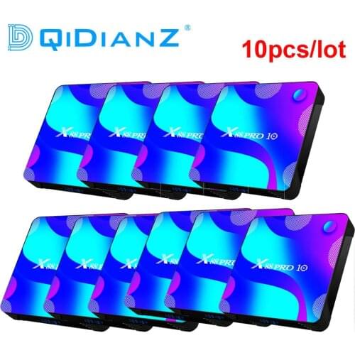 10pcs/lot Android 11 TV BOX X88 PRO 10 32G 64G 2.4G&5G dual wifi RK3318 4K 3D BT 4.0 TV receiver H.265 Fast Set Top TV Box