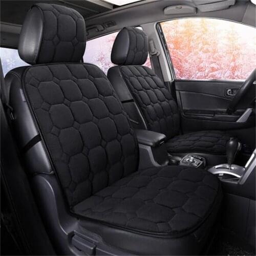 Universal Car Warm Seat Cover Full Seat Covers Crossovers Sedans Auto Interior Accessories Full Cover Set for Car Care