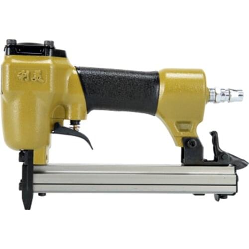 Air Nailer Gun Straight Nail Gun Pneumatic Nailing Stapler Furniture Wire Stapler F30A