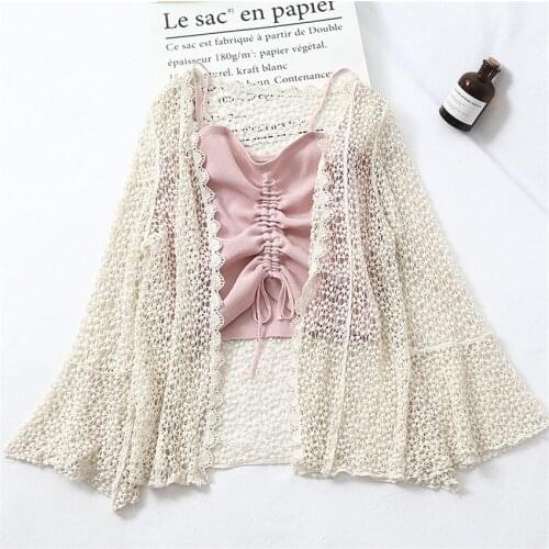 New Fashion Summer Two Piece Fashion Elegant Women Hollow Out Shawl Capes Lady Wraps Lace Wrap Bolero Accessories Coat Tops W864