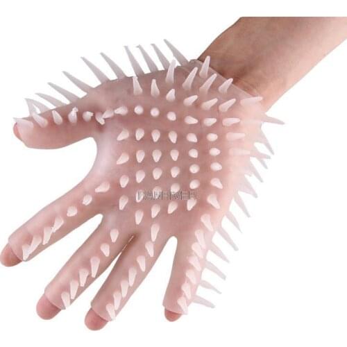 1 piece in sauna dedicated massage gloves Spike portable body comfortable massager