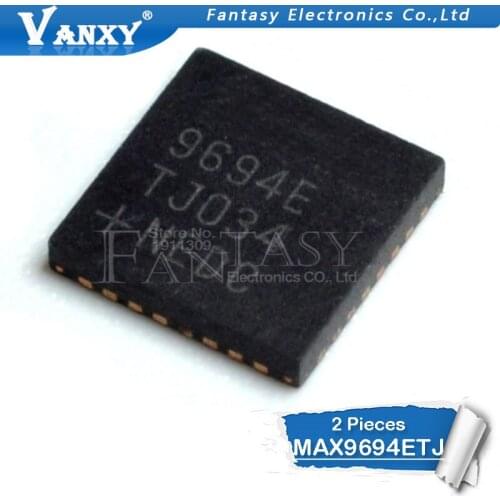 2PCS MAX9694ETJ QFN-32 MAX9694E QFN32 9694E QFN new original