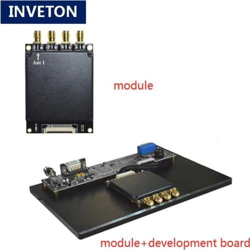 4 Channel impinj fixed uhf rfid reader module with TCP/IP ethernet rs232EPC Gen2 multi reading tags with development board