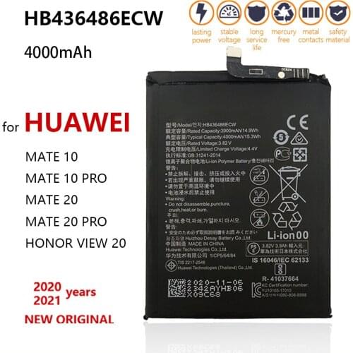 HB436486ECW Honor P8 P9 P10 P20 5C 5X 6A 6C 7X 7C 8 S8 8X 8E 8C G9 9 9i 10 G10 Mate 8 9 10 Nova 2 2i 3i Lite Plus Pro Battery