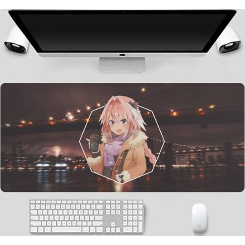 Astolfo Customized laptop Gaming mouse pad X XL XXL Non slip Cushion Thickness 2mm LockEdge equal LE