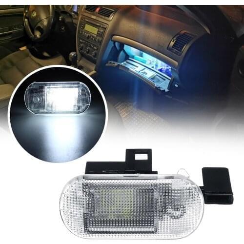 Car Glove Box LED Light Storage Compartment Light For VW Golf Mk 4 Bora Touran Touareg Caddy For Skoda Fabia Octavia Superb New