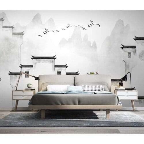 XUESU Customized wall coverings stylish personality TV background living room bedroom sofa background wall