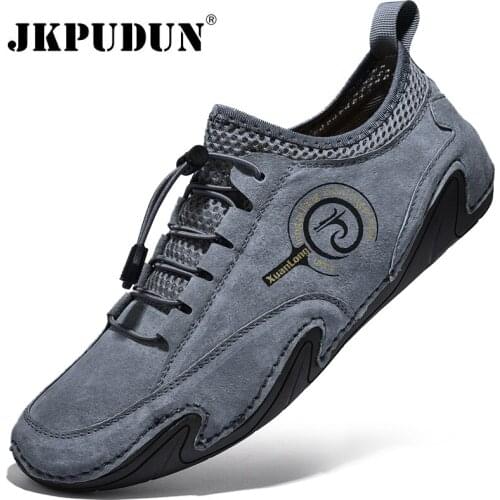 Men Casual Shoes Breathable Leather Men Sneakers British Style Loafers Men Moccasins Luxury Designer Boat Shoes Zapatos Hombre