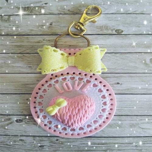 Love Lrregular Circular Metal Cut Dies Stencils for Scrapbooking Stamp/Photo Album Decorative Embossing DIY Paper Cards