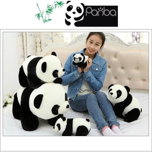 Cute Baby Big Giant Panda Bear Plush Stuffed Animal Doll Animals Toy Pillow Cartoon Kawaii Dolls Girls Lover Gifts