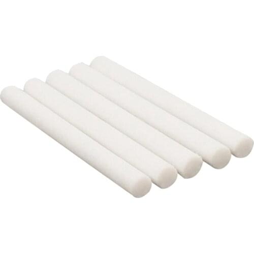 Mini Pink Air Humidifier Aroma Oil Diffuser USB Air Humidifier Pink + 5pcs Cotton Filter Sticks with LED Light