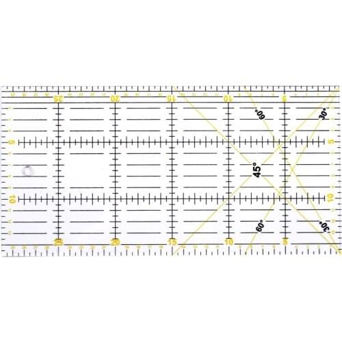 15X30CM Multi-purpose Patchwork Cloth Quilting Ruler DIY Garment Design Cutting Ruler Acrylic Quilters' Yardstick Rulers