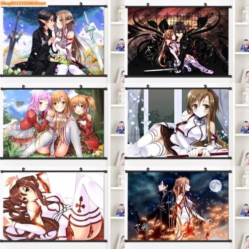 Anime Games Sword Art Online DIY 5D Diamond Painting Full Round Mosaic Diamond Embroidery Picture Cross Stitch Kits Home Decor