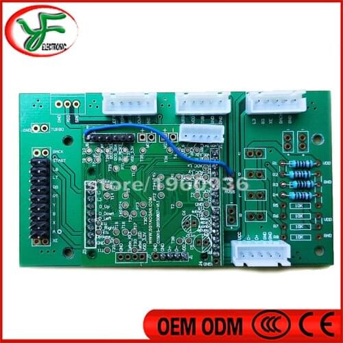 PS3 PS4 PC PCB USB Encoder Adapter Arcade controller converting board with wire cable for joystick/button game machine kit parts