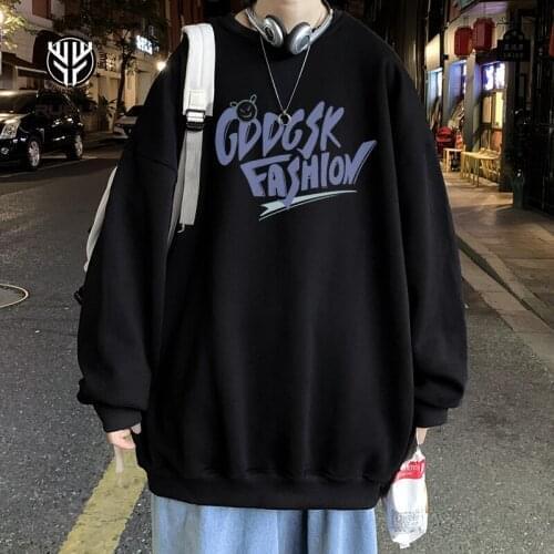 RUELK Men's Sweatshirts With Slogans