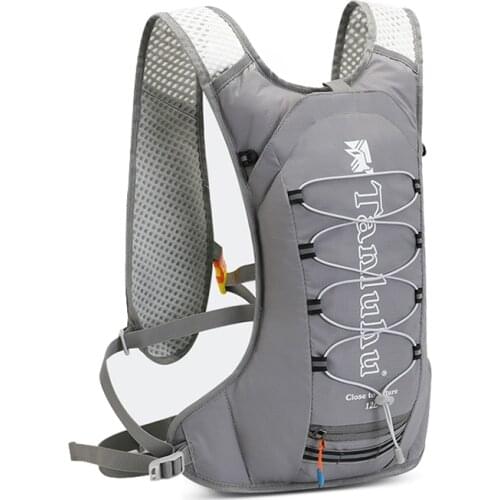 Bike Cycling Backpack Water Bag Marathon Hydration Running Backpack Hiking Jogging Vest Bag 12L Outdoor Pack