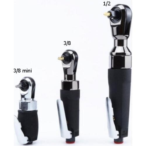 3/8,1/2 INCH pneumatic ratchet wrench, right angle pneumatic socket dual-use ratchet wrench, 9.5MM / 12.7MM