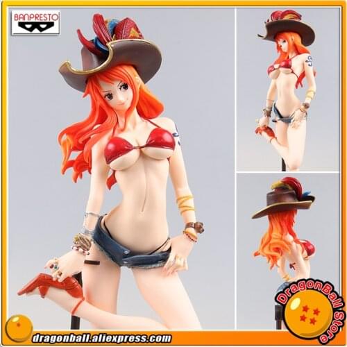 Japan Anime "ONE PIECE" Original Banpresto FLAG DIAMOND SHIP / FDS Collection Figure - Nami