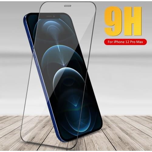 40D Full Cover Tempered Glass For iPhone 7 8 6 Plus XS Max XR X 11 12 Pro Max SE 2020 Screen Protector 10H Protective Glass Film
