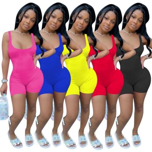 Jumpsuit women rompers women jumpsuit summer clothes sexy jumpsuits female summer clothing playsuit sexy wholesale
