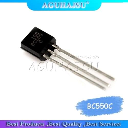 100PCS BC550C BC560C BC550 BC560 TO-92 (50PCS* BC550+50PCS* BC560 ) Bipolar Transistors - BJT NPN new original