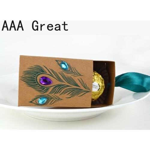 100Pcs/Lot Candy Box Kids Birthday Gift Box Party Decorations Supplies Christmas Wedding Paper Packaging Carry Out Favour Boxes