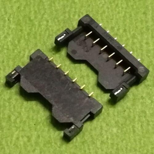 5Pcs 6pin Inner Battery FPC Connector Clip Contact On Board For Samsung Galaxy Tab 3 8.0 T310 T311 T315 Tab S T800 T801 T805