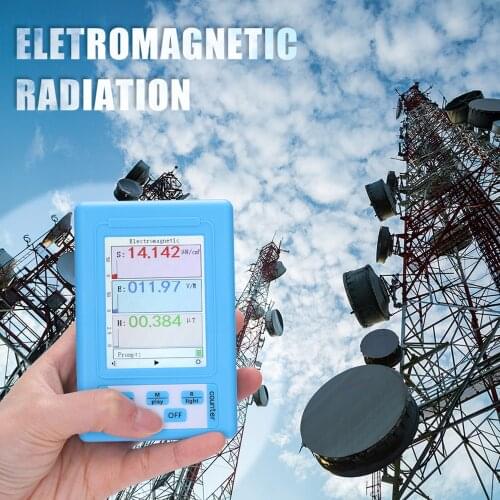 BR-9A Portable High Accuracy Electromagnetic Radiation Detector Semi-functional Type Electromagnetic Radiation Dosimeter Tester