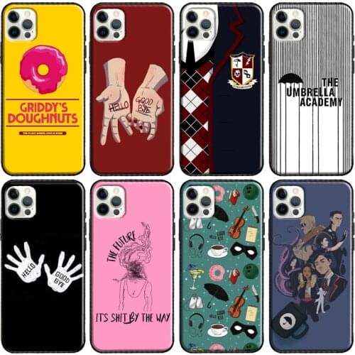 Umbrella Academy TV Series Case For iPhone 12 Pro Max 12 Mini X XR XS Max 11 Pro Max 7 8 Plus SE 2020 Phone Cover