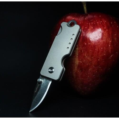 Express Knife Pocket Key Knife Titanium Alloy Aus8 Blade Edcgear Equipment
