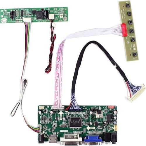 Lwfczhao Monitor Kit for G185HAN01.0 G185HAN01.1 HDMI+DVI+VGA LCD LED screen Controller Board Driver LVDS 30pins Panel
