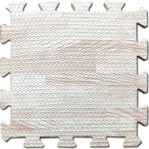 1Pc 30x30x1CM Imitation Wood Grain Mat EVA Foam Puzzle Mats Baby Floor Non-slip Mat For Child Non-toxic Crawling Rugs