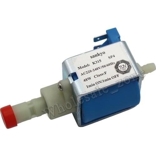 Sankyo AC 220-240V 48W K315 SP4 Electromagnetic Pump Steam iron Pump for America Coffee Machine / Steam Station ,Smoke Equipment
