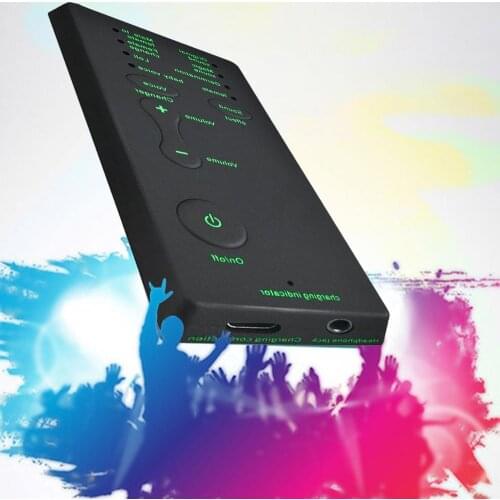 Protable Mini Voice Changer Adapter Microphone Disguiser Phone Microphone Voice Changer Adapter for PUBG MIC Game