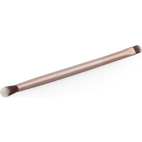 Professional Stylish Double-headed Retractable Black Makeup Blush Lip Brush Eyebrow Eye shadow Brush Cosmetic Adjustable Tool