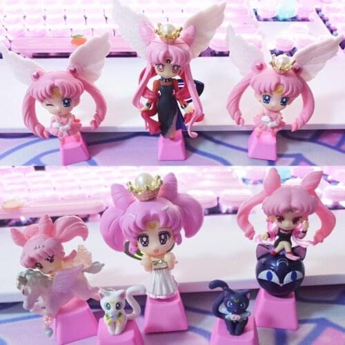 Key cap mechanical keyboards keycap personality design,Cartoon anime modeling keycaps R4 height for Cherry MX