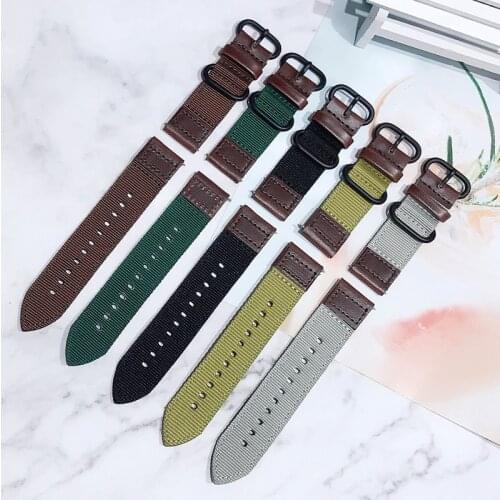 For Huawei Watch gt 2 Outdoor Nylon Sport 22mm 20mm Watch Band Strap Bracelet for Amazfit gts Samsung Watch 3 Galaxy Watch Belt