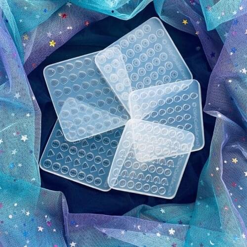 50-Cavities Cute Mini Fruit Slices Epoxy Resin Mold Cookie Biscuit Cake Baking Silicone Mould DIY Crafts Jewelry Pendant Casting