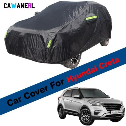 Waterproof Car Cover Outdoor Anti-UV Sun Shade Rain Snow Dust Resistant Cover For Hyundai Creta Cantus ix25