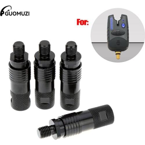 1pc Metal Fishing Alarm Quick Release Connector Adapter Carp Fishing Rod Bite Alarm Connector Carp Fishing Alert Warning Tackle
