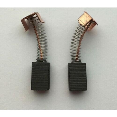 2 Pcs Carbon Brushes Metal 12mm*8mm*5mm Electric Motor Parts Generic For Power Tools Angle Grinder Accessories